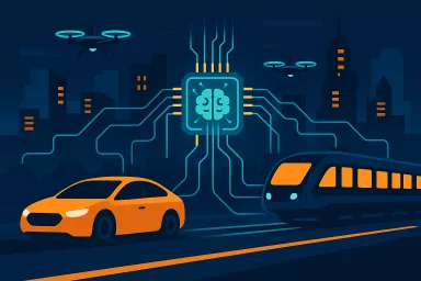 AI v dopravě: jak algoritmy řídí auta, vlaky i města