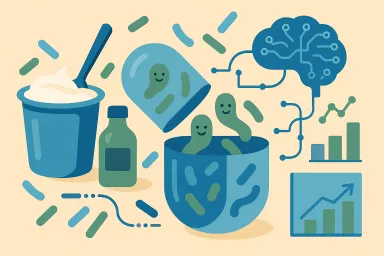 Synbiotika a AI: Jak chytré mikroby mění jídlo budoucnosti