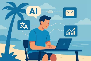 Digitální nomádi: práce odkudkoliv díky AI nástrojům