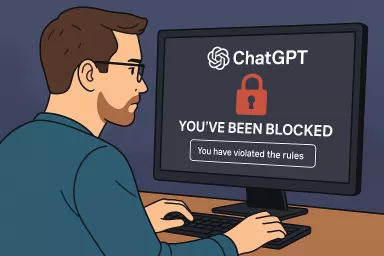 Může vás ChatGPT zablokovat? Nejčastější důvody, proč AI přestane reagovat